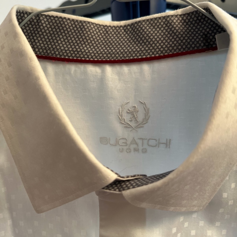 BUGATCHI white shirt XL